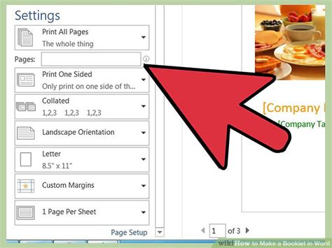 How To Make A Booklet In Word 12 Steps With Pictures WikiHow