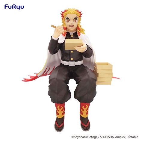 Demon Slayer Kimetsu No Yaiba Noodle Stopper Figure Rengoku Kyojuro