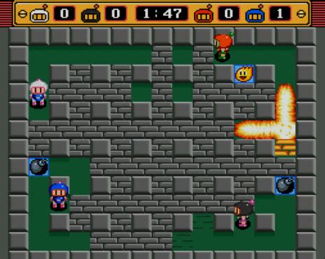 Bomberman and Friendly Competition