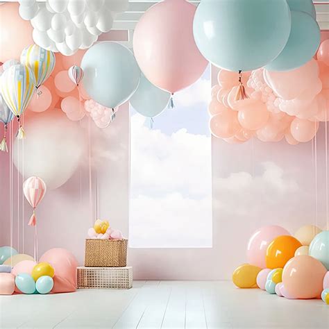 arch balloon princess girl birthday party cake smash portrait