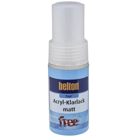 Belton Acryl Klarlackstift Free Ml Transparent Hagebau De