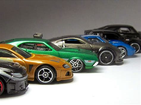 Coches de Rápido y Furioso hechos por Hot Wheels