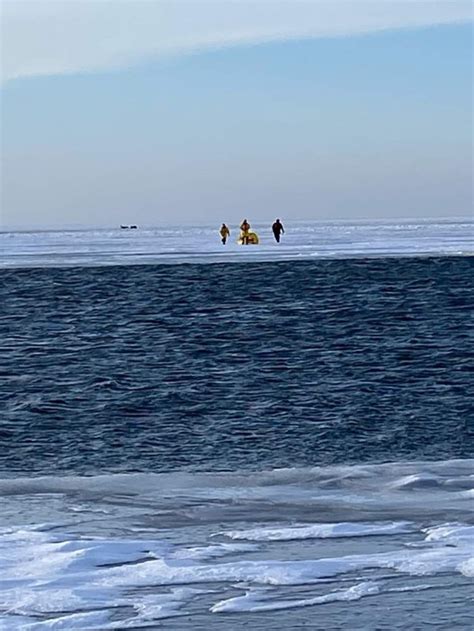 Two Fishermen Successfully Rescued From Lower Red Lake Bemidji Now