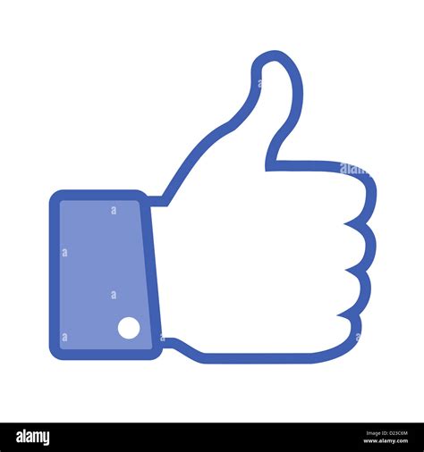 Blue Thumbs Up Icon