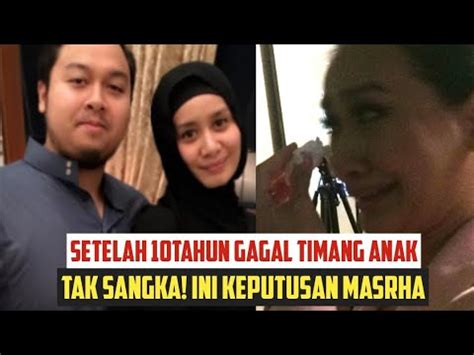 Nasi Sudah Jadi Bubur 10Tahun Nikah Tak Sangka Ini Keputusan Marsha