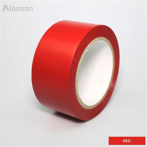 1/2"(12mm) Industrial Grade Colored Vinyl Tape ,Red [96 Rolls ...