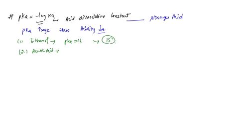 Solved Estimate The Pka Values For The Functional Group Classes Represented By The Given