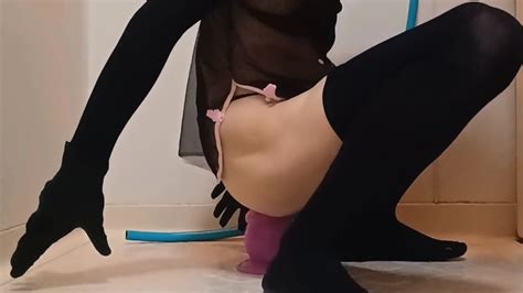 Sissy Kuroko Chinese Dress Huge Dildo Xh Uhoi