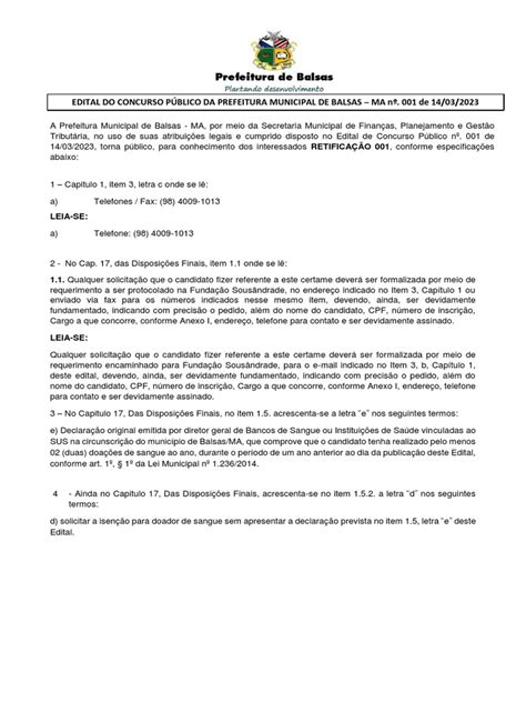 1324 Edital 001 002 Retificação 01 Pdf