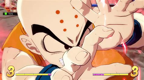 Dragon Ball Fighterz Open Beta Kirillin Op Youtube