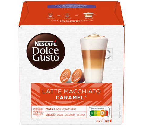 16 Kapseln Dolce Gusto Latte Macchiato Karamell Nescafé Dolce Gusto