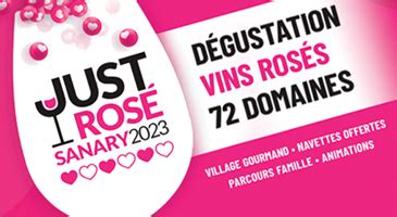 Just Rosé Sanary 2023 Évènements