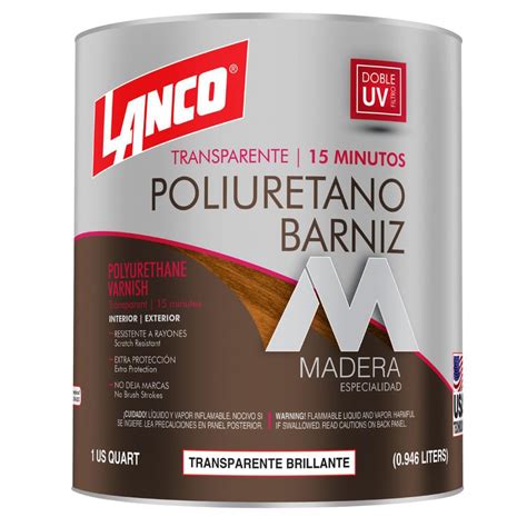 Barniz De Poliuretano Brillante 1 L Sodimac Falabella