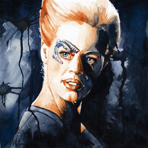 Star Trek Voyager - Seven of Nine by GrayscaleArt on DeviantArt