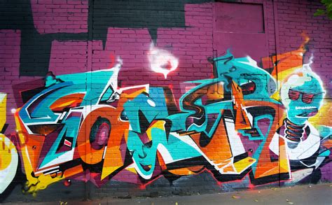 Граффити от G.Pacer (aka Three) (TAD). Питер, Россия | URBAN ROOTS