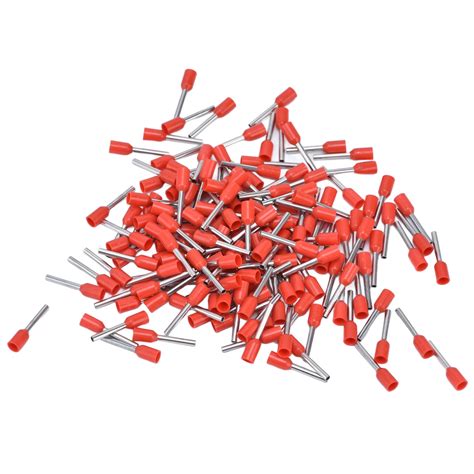 1000Pcs Insulated Ferrule Electrical Pin Crimp Terminals 20 AWG Cord