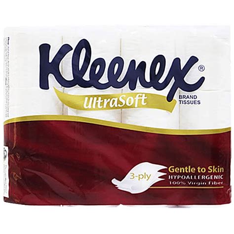 Buy Kleenex Ultra Soft Bathroom Rolls 3 Ply Online At Best Price Of