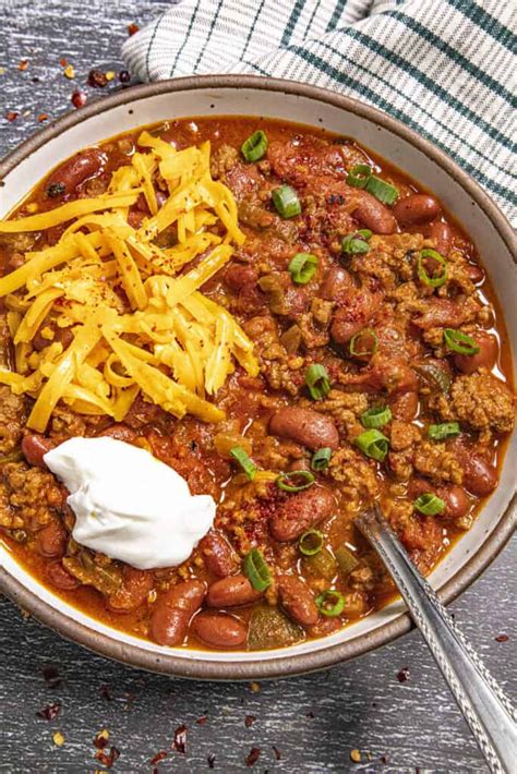 Classic Chili Recipe Chili Pepper Madness