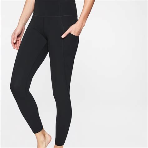 Athleta Salutation Stash Pocket Tight In Powervita Kathleen Loves Yoga