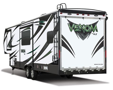 2016 Venom V3311tq Luxury Fifth Wheel Toy Hauler Kz Rv