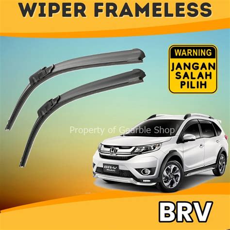 Jual Wiper Honda Brv Wiper Mobil Frameless Karet Kaca Depan Mobil Di