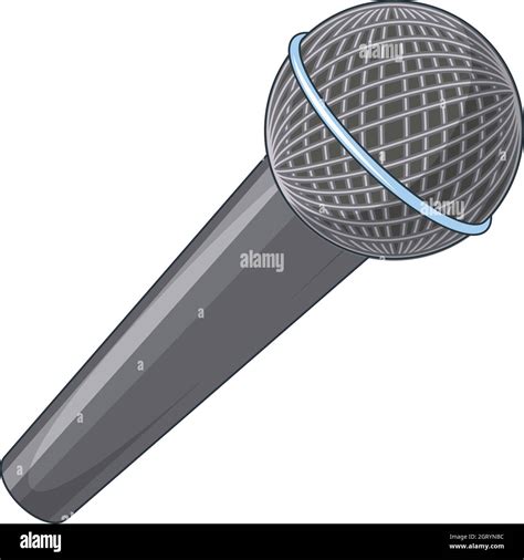 Microphone Icon Cartoon Style Stock Vector Image Art Alamy