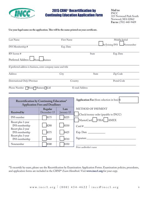 Fillable Online Incc Validate Your Experience Fax Email Print Pdffiller