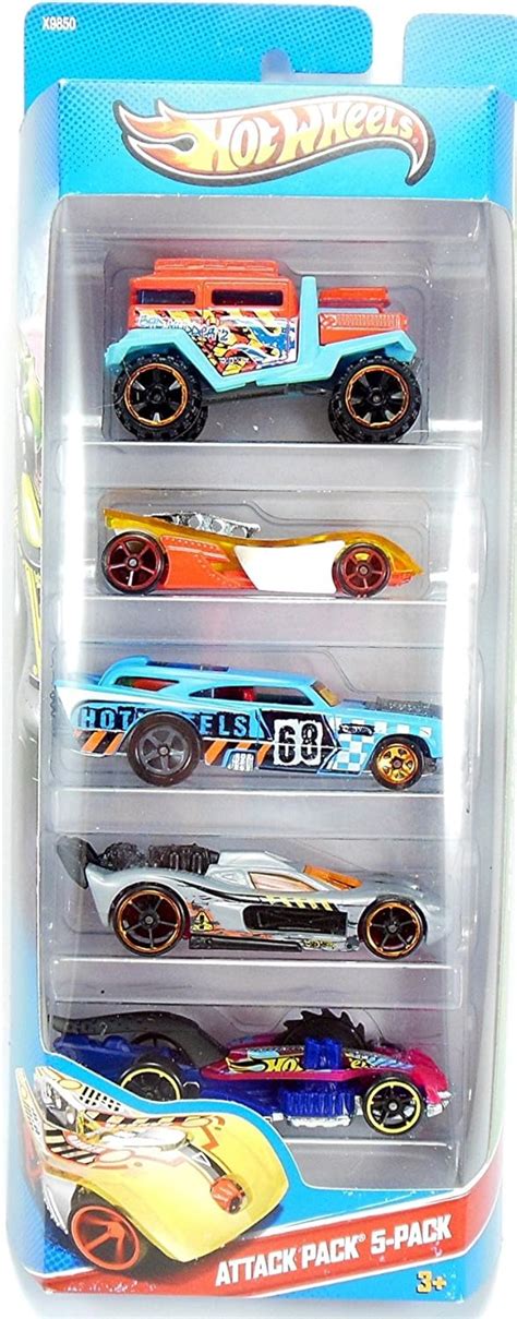 Amazon Hot Wheels Paquete De 5 Twister Triple Track Juguetes Y Juegos