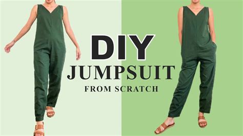 Diyjumpsuit From Scratch Jumpsuit Month Series Ep Youtube