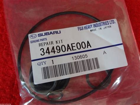 Subaru Oem Power Steering Pump Reseal Seal Kit Outback Legacy Baja