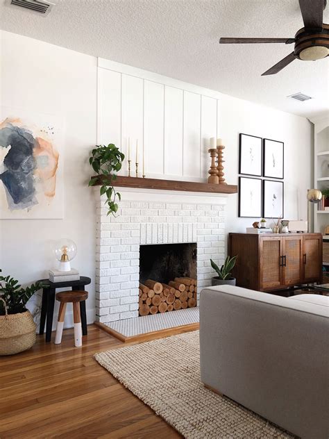 These Logs Above Fireplace Ideas Shiplap Fireplace Fireplace Makeover