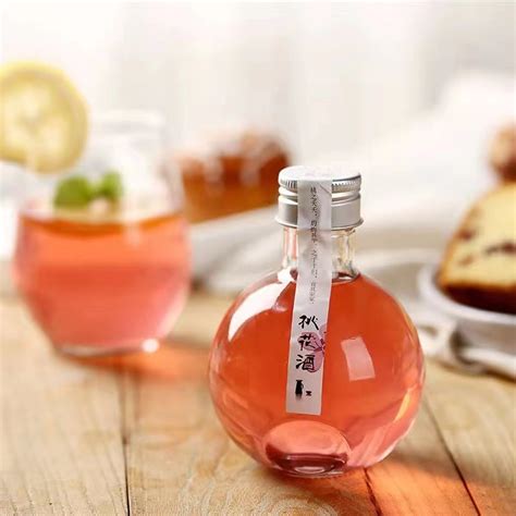 Huajing Ball Shape Empty Clear Ml Ml Ml Beverage Juice Drink