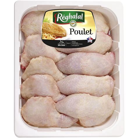 REGHALAL Cuisses De Poulet Blanc Halal 3kg Pas Cher Auchan Fr