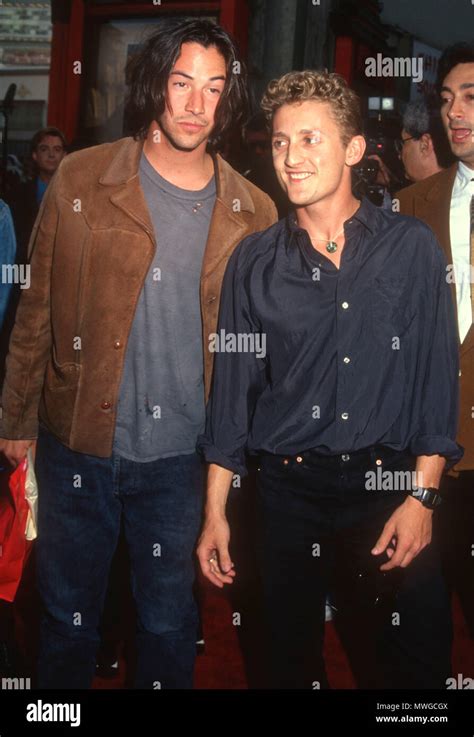 HOLLYWOOD, CA - JULY 11: (L-R) Actors Keanu Reeves and Alex Winter attend the 'Bill & Ted's ...