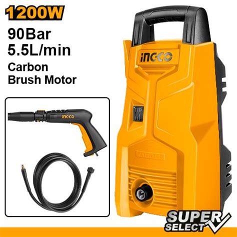 INGCO INGCO Tools High Pressure Washer For Car 1200W