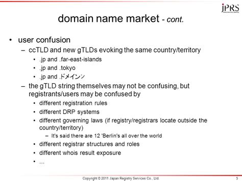 Copyright Japan Registry Services Co Ltd How Cctld