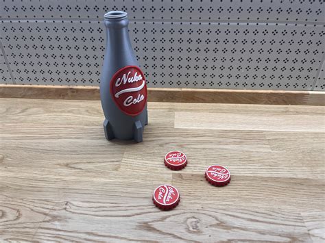 3D printed Nuka Cola bottle • made with Bambulab・Cults