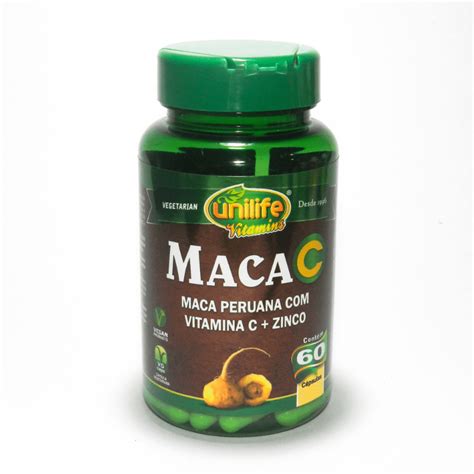 Maca Peruana Vitaminas Unilife C Ps Cerealista Online