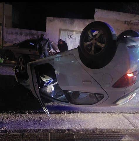 Un Hombre Perdi El Control De Su Auto Y Result Herido El Diario Del