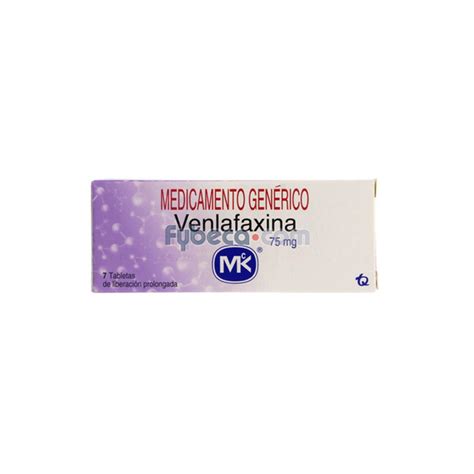 Venlafaxina Mk Tabs Lib Prolong 75Mg C 7 Suelta Fybeca