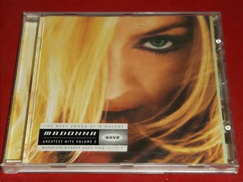 Madonna GHV2 Greatest Hits Vol 2 CD Near Mint