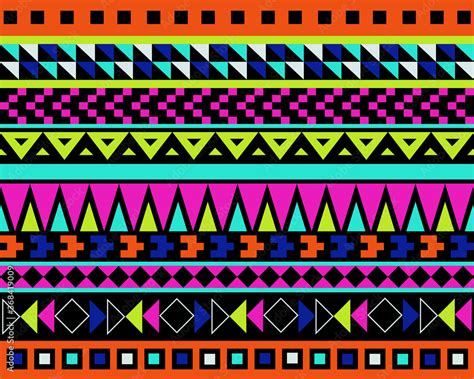 Aztec Print Background