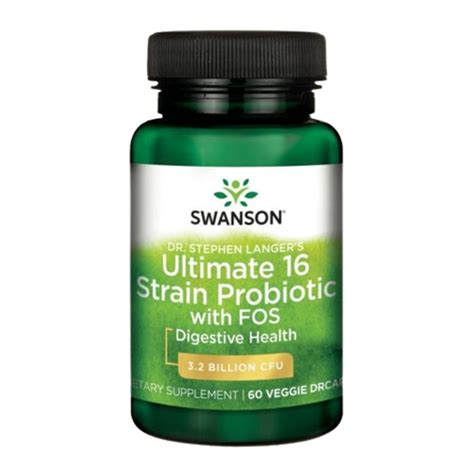 Ultimate 16 Strain Probiotic Z FOS 3 2 Miliarda CFU 60 Wege Kaps