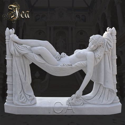 Marble Carving Hand Carved Stone Roman Greek Female Nude Woman Sculpture White Marble Statue