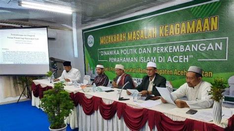 Ini Sejumlah Rekomendasi Hasil Muzakarah Mpu Aceh Selatan Serambinews