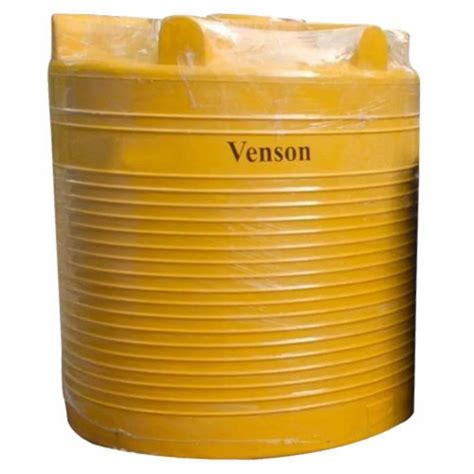 Venson Plastic 2000 Liter 3 Layer Water Tank Yellow At Rs 12000 Unit In