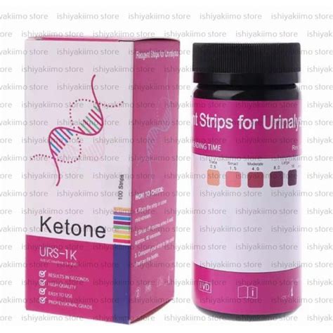 Jual Ketone Test Urine Alat Tes Keton Urin Keto Isi 100 Strip Jakarta