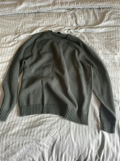 Streetwear × Vintage !vintage! Forest green sweater | Grailed