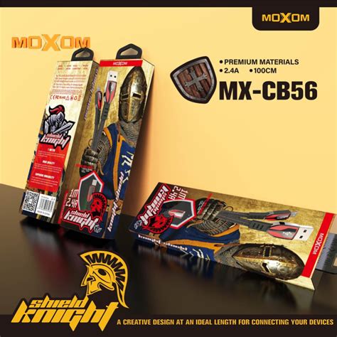 Moxom Fast Charging Cable A Knight Shield Design Mx Cb In Fast