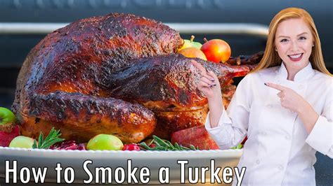 How To Smoke A Turkey For Thanksgiving Traeger Grill Tutorial The